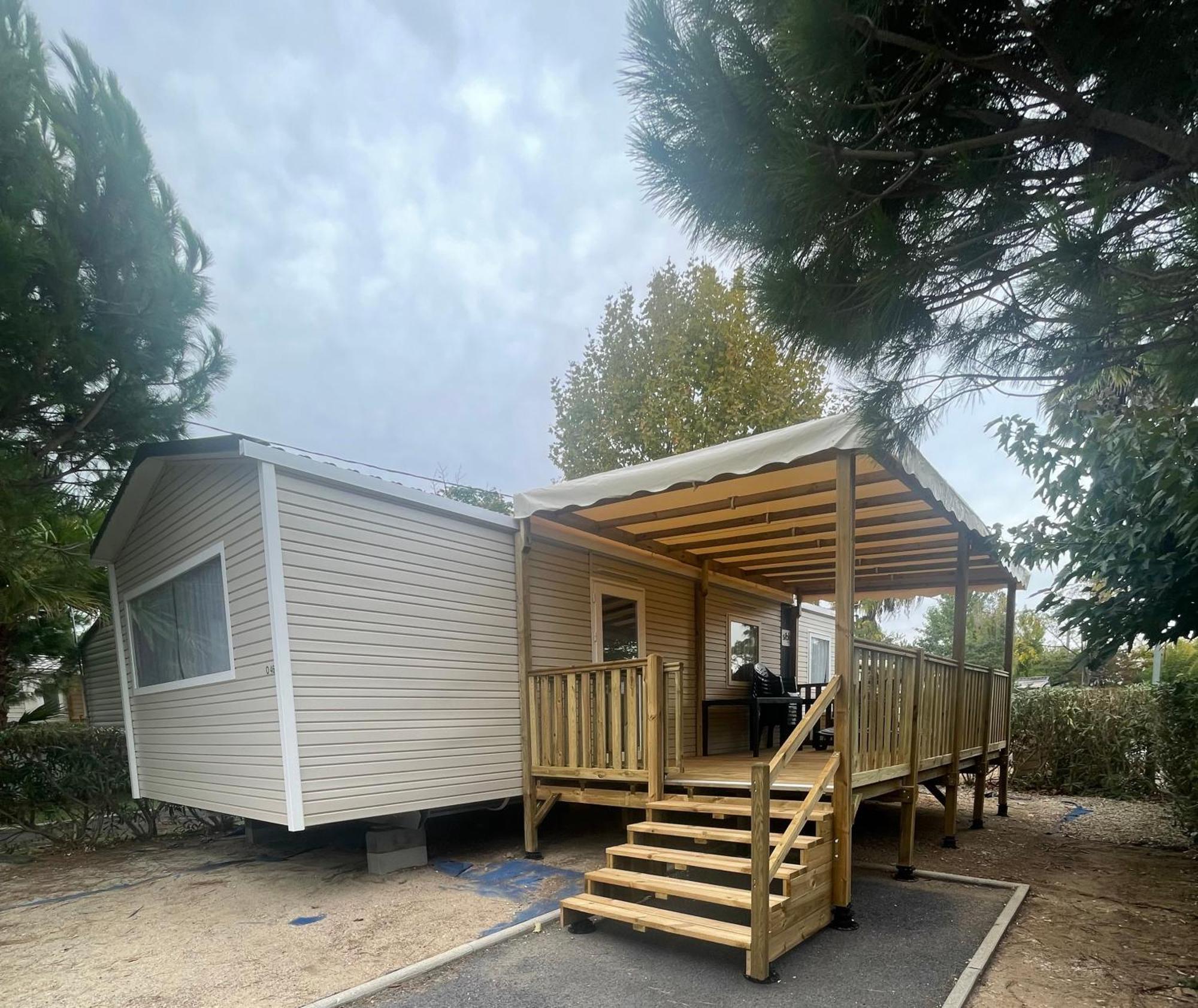 Mobil Home Palmiers 1 Valras-Plage Extérieur photo